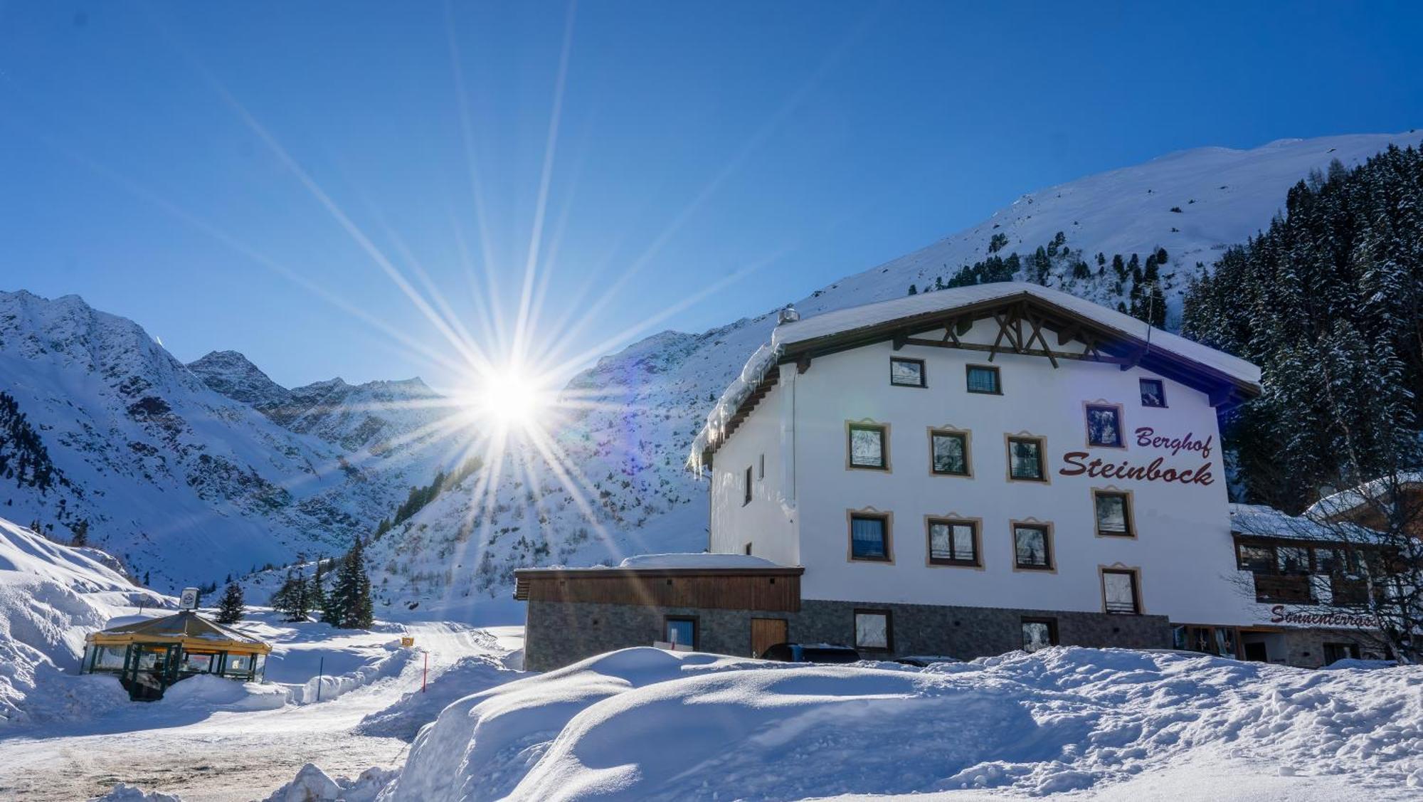 Apart Berghof Steinbock Sankt Leonhard im Pitztal Exterior photo